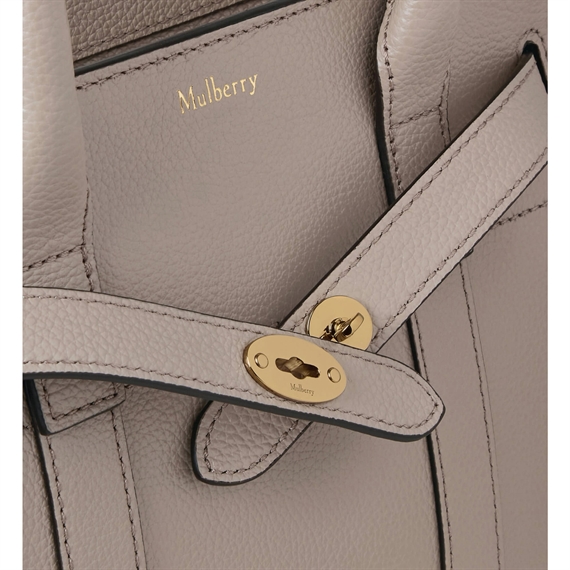 Mulberry Mini Zipped Bayswater Cashmere Taupe